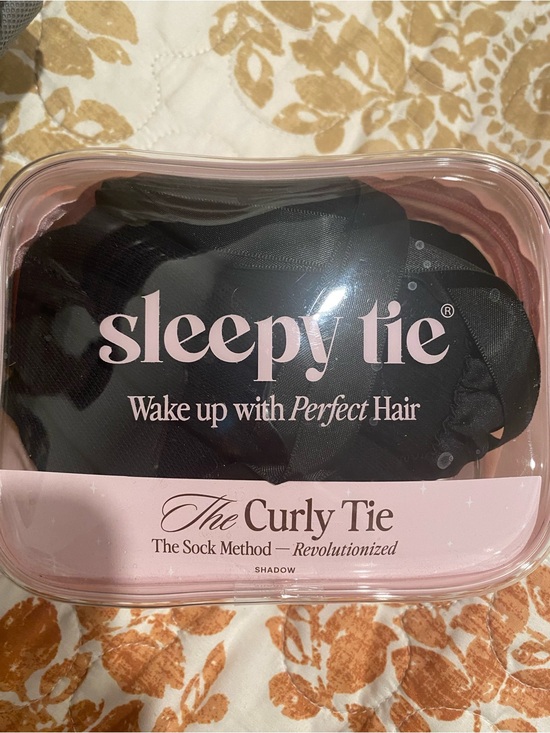 Sleepy Tie Accessories - sleepy tie The Curly Tie Hair Accessory - Black